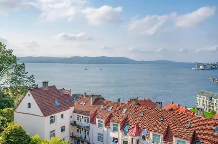 Dinbnb Apartments L Sea View I Balcony I Fireplace I Near Bryggen Bergen